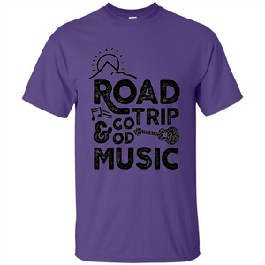 Summer T-shirt Road Trip And Good Music