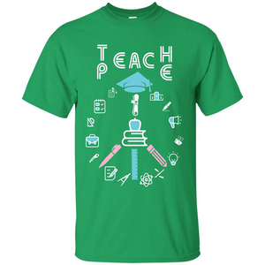 Teacher T-shirt Teach P.E T-shirt