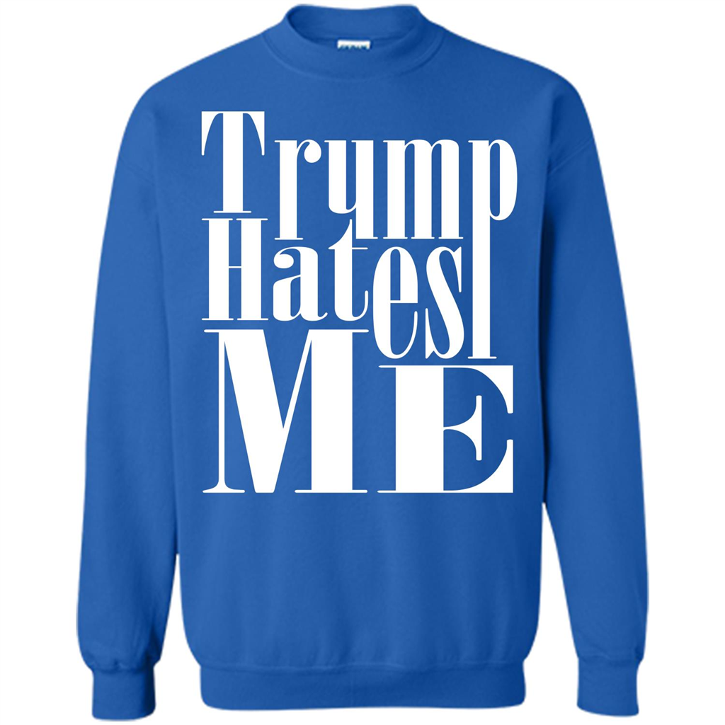 President America Hates Me T-shirt Royal