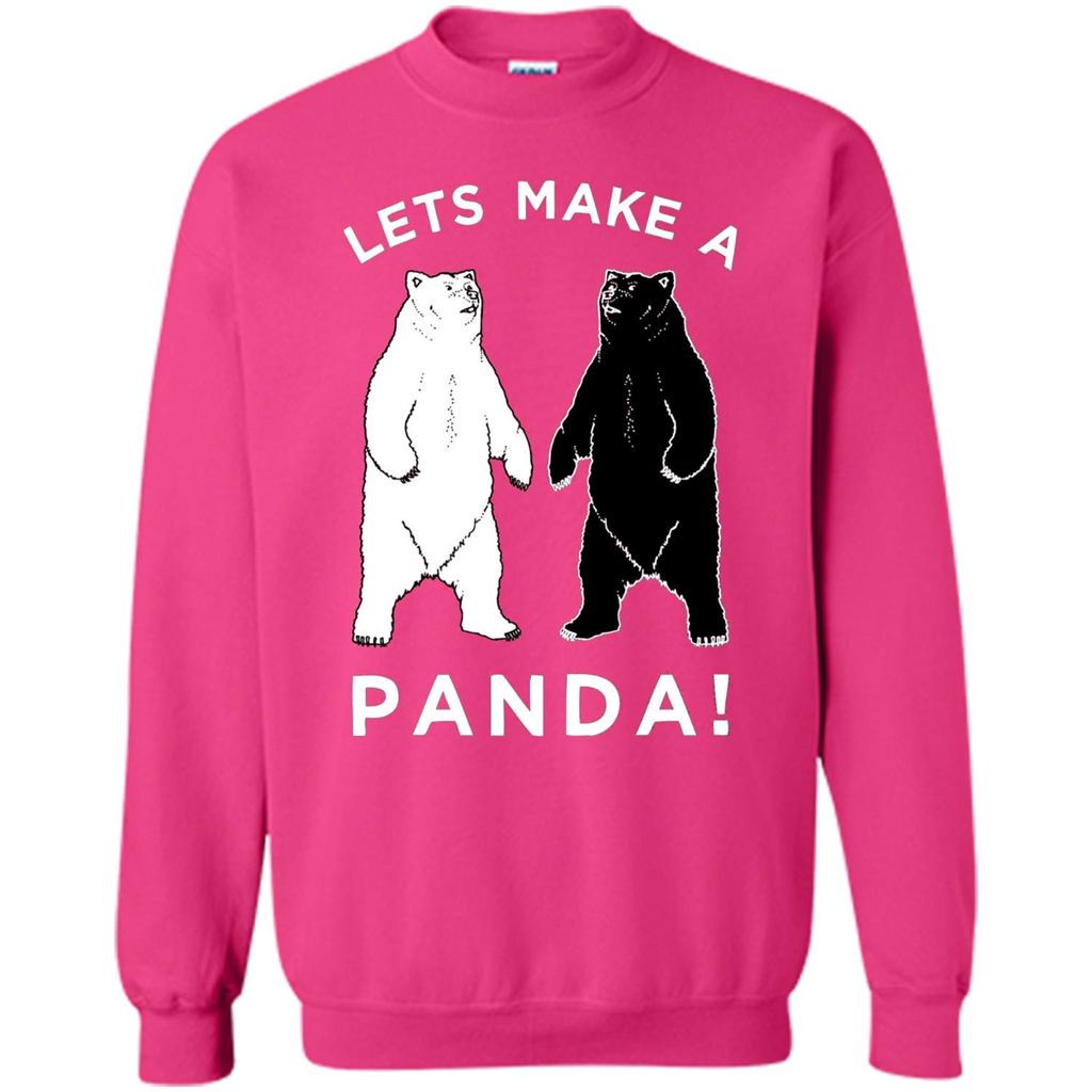 Funny Panda T-shirt Lets Make A Panda T-Shirt Heliconia