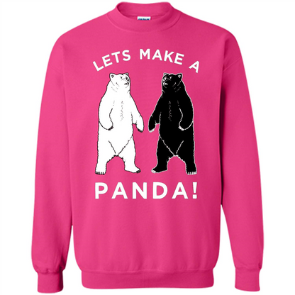 Funny Panda T-shirt Lets Make A Panda T-Shirt Heliconia