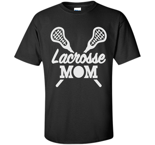 Lacrosse Mom T Shirt cool shirt Black