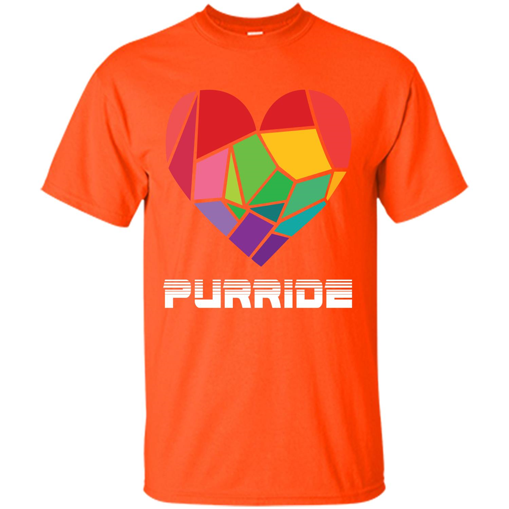 LGBTQ T-shirt Purride Orange