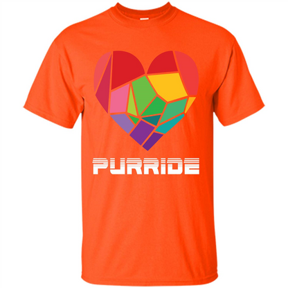 LGBTQ T-shirt Purride Orange