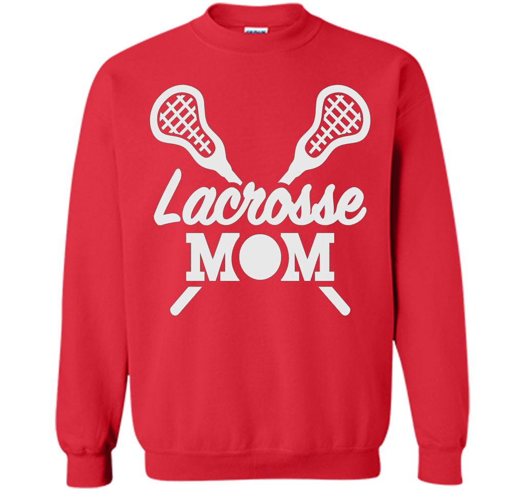 Lacrosse Mom T Shirt cool shirt Red