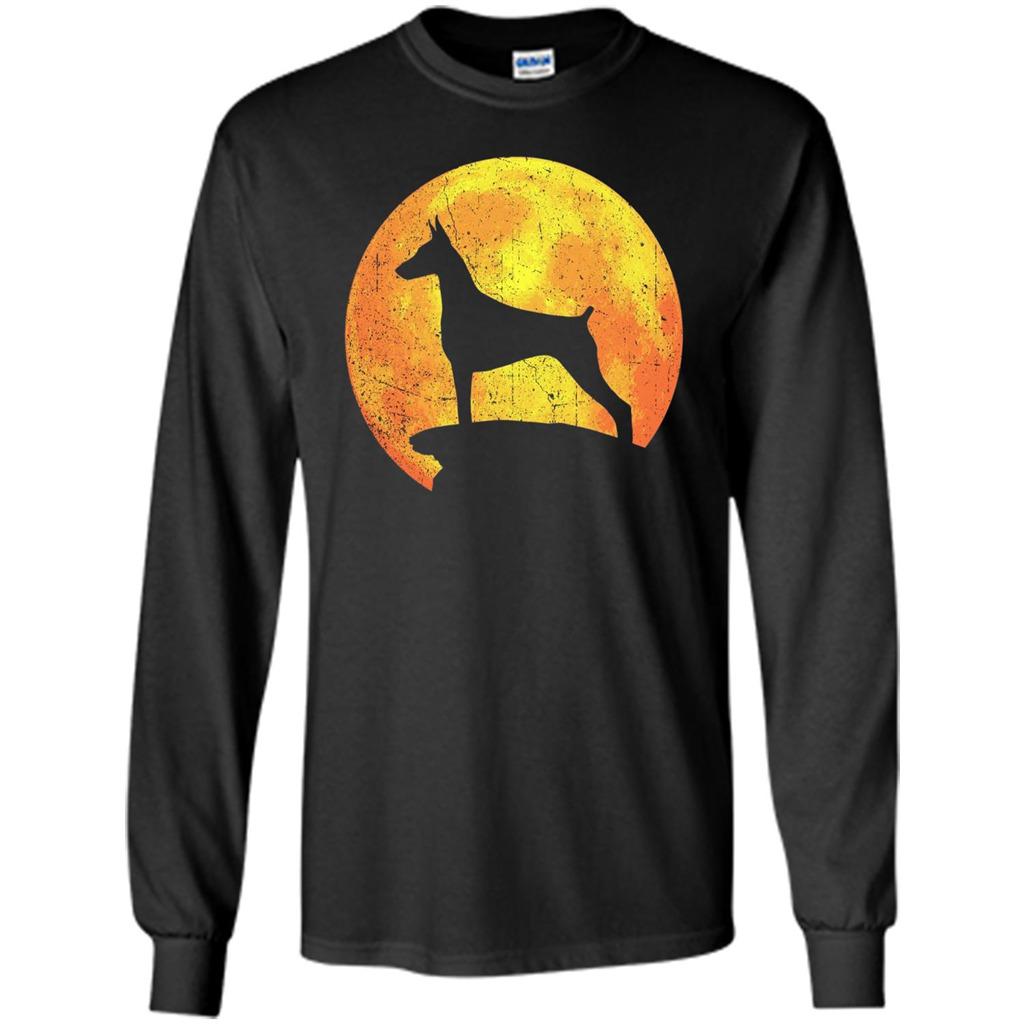 Dog Orange Halloween Costume T-shirt Black