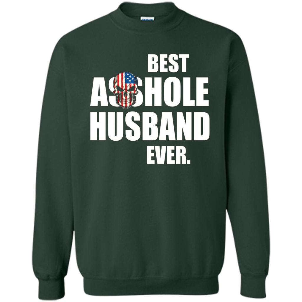 Best Asshole Husband Ever T-shirt Forest Green