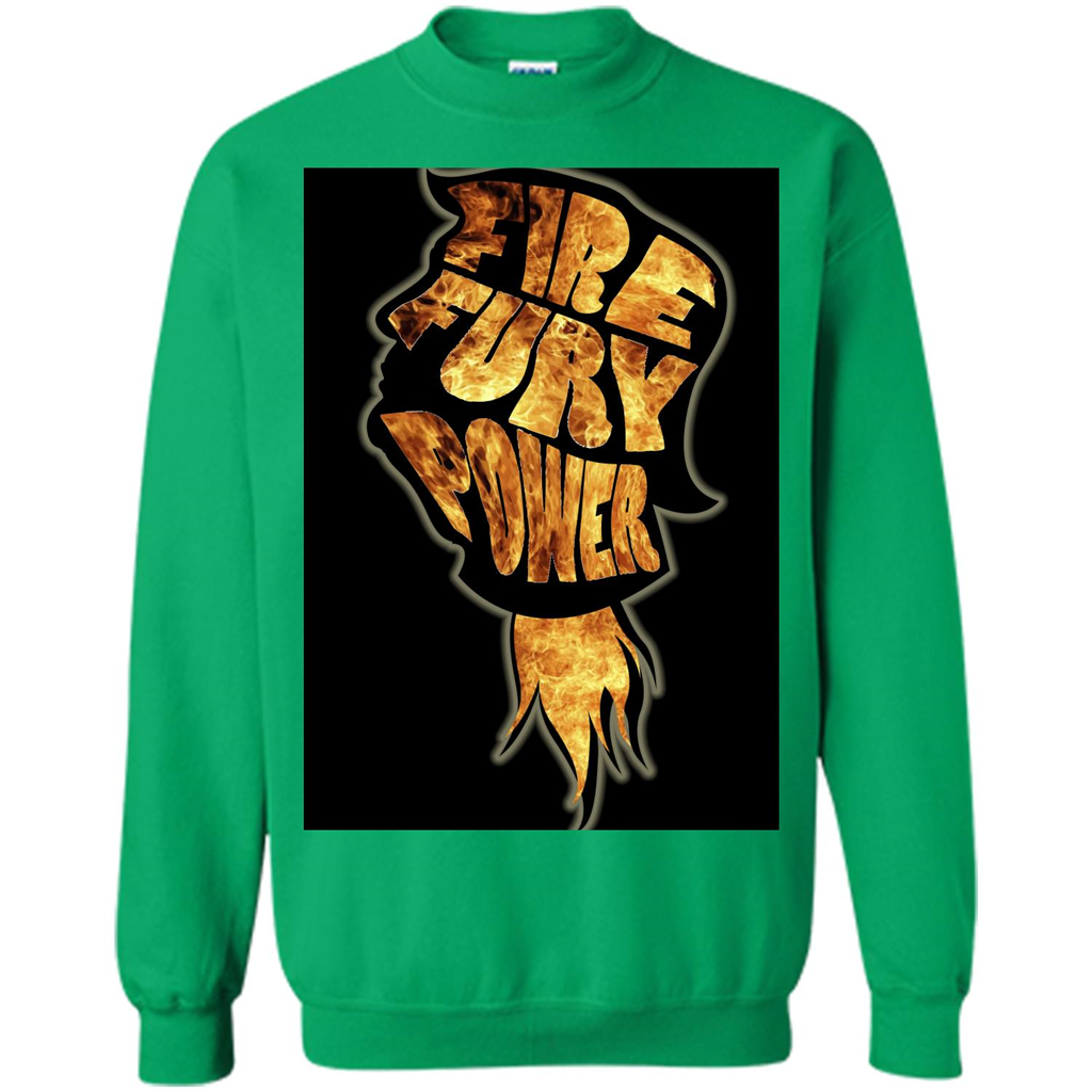 Fire Fury Power T-shirt Irish Green