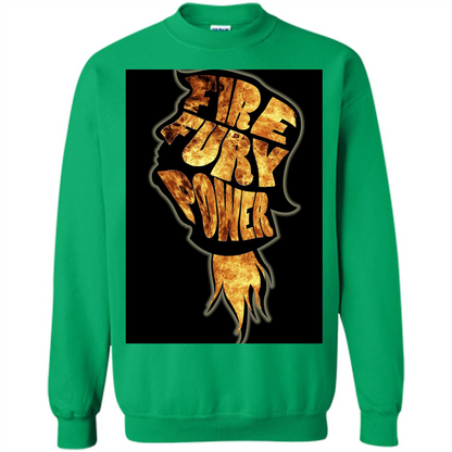 Fire Fury Power T-shirt Irish Green
