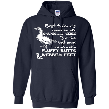 Best Friends Come In All Shapes And Sizes But The Best Ones Come With Fluffy Butts _ Webbed Feet Navy