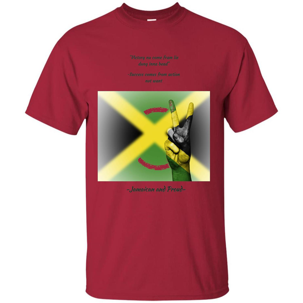 Jamaican Pride T-shirt Jamaican And Proud Cardinal