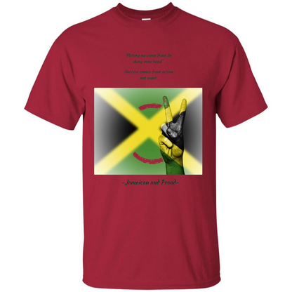 Jamaican Pride T-shirt Jamaican And Proud Cardinal