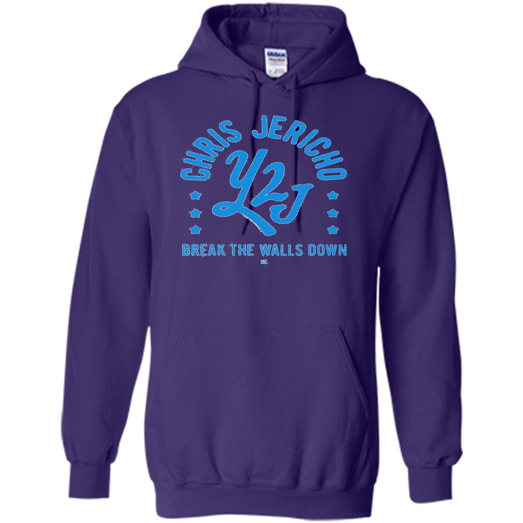 Chris Jericho Break The Walls Down T-shirt Purple