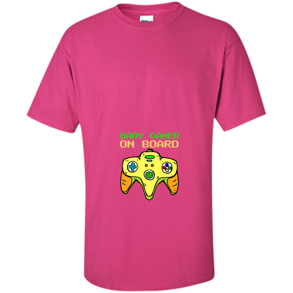 Pregnancy & Birth T-shirt Baby Gamer On Board Heliconia