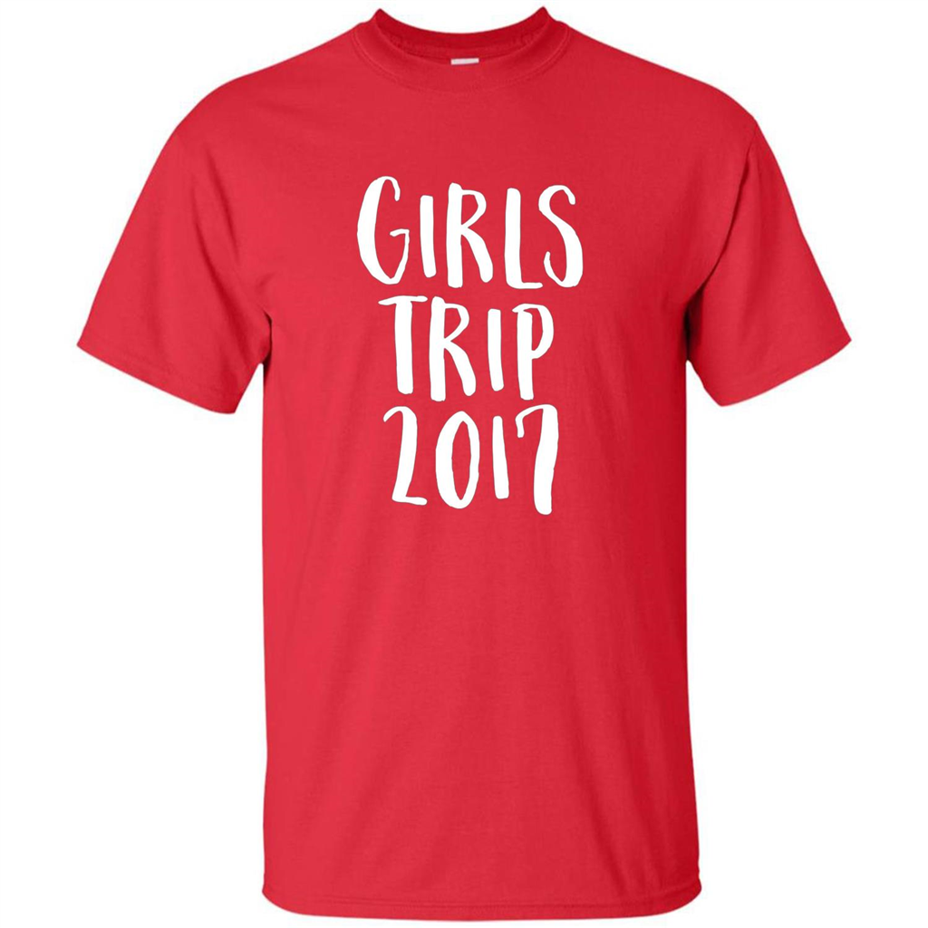 Summer T-shirt Girls Trip 2017 T-shirt Red