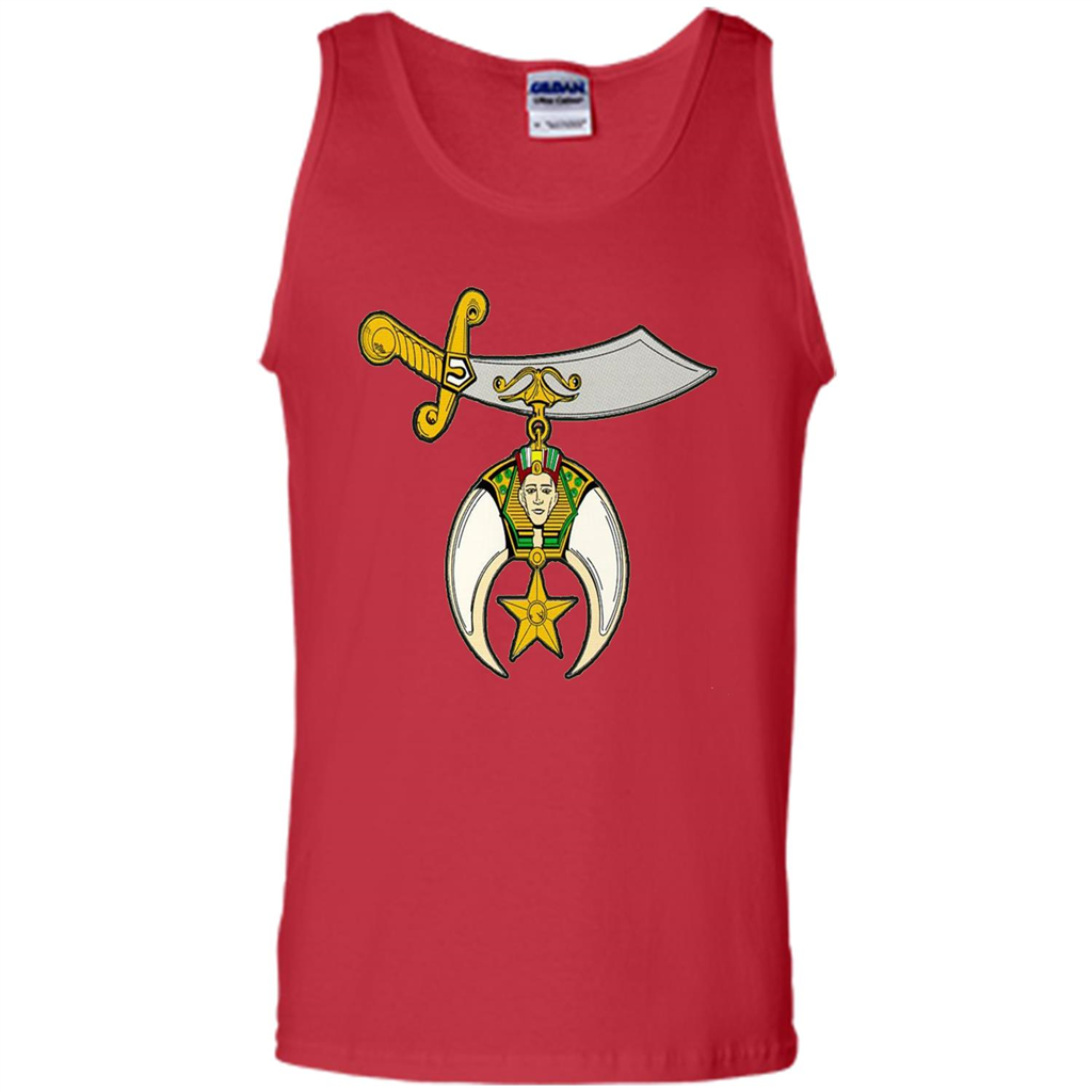 Masonic Shriner T-shirt Red