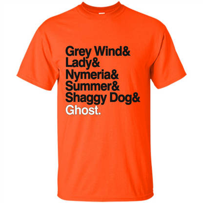 Grey Wind Lady Nymeria Summer Shaggy Dog Ghost Orange