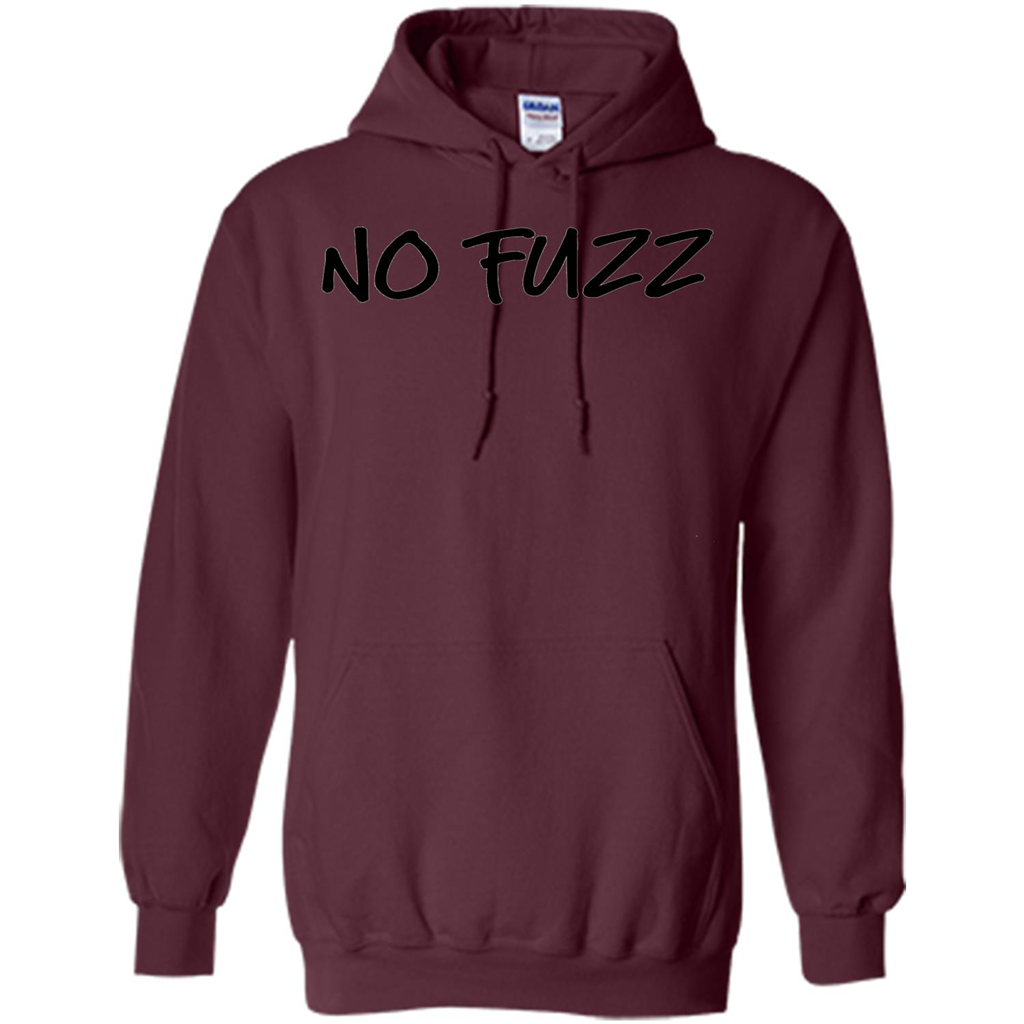 No Fuzz T-shirt Maroon