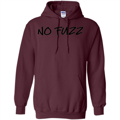 No Fuzz T-shirt Maroon