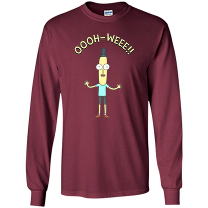 TV Series T-shirt Mr Poopy Butthole Oooh Weee!! Maroon