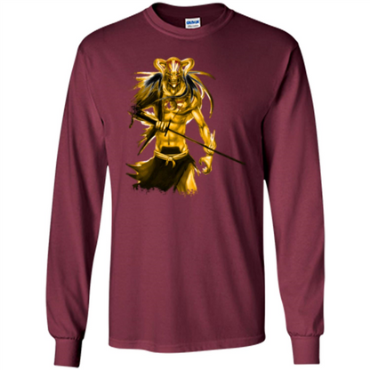 Bleach Hollow Gold T-shirt Maroon