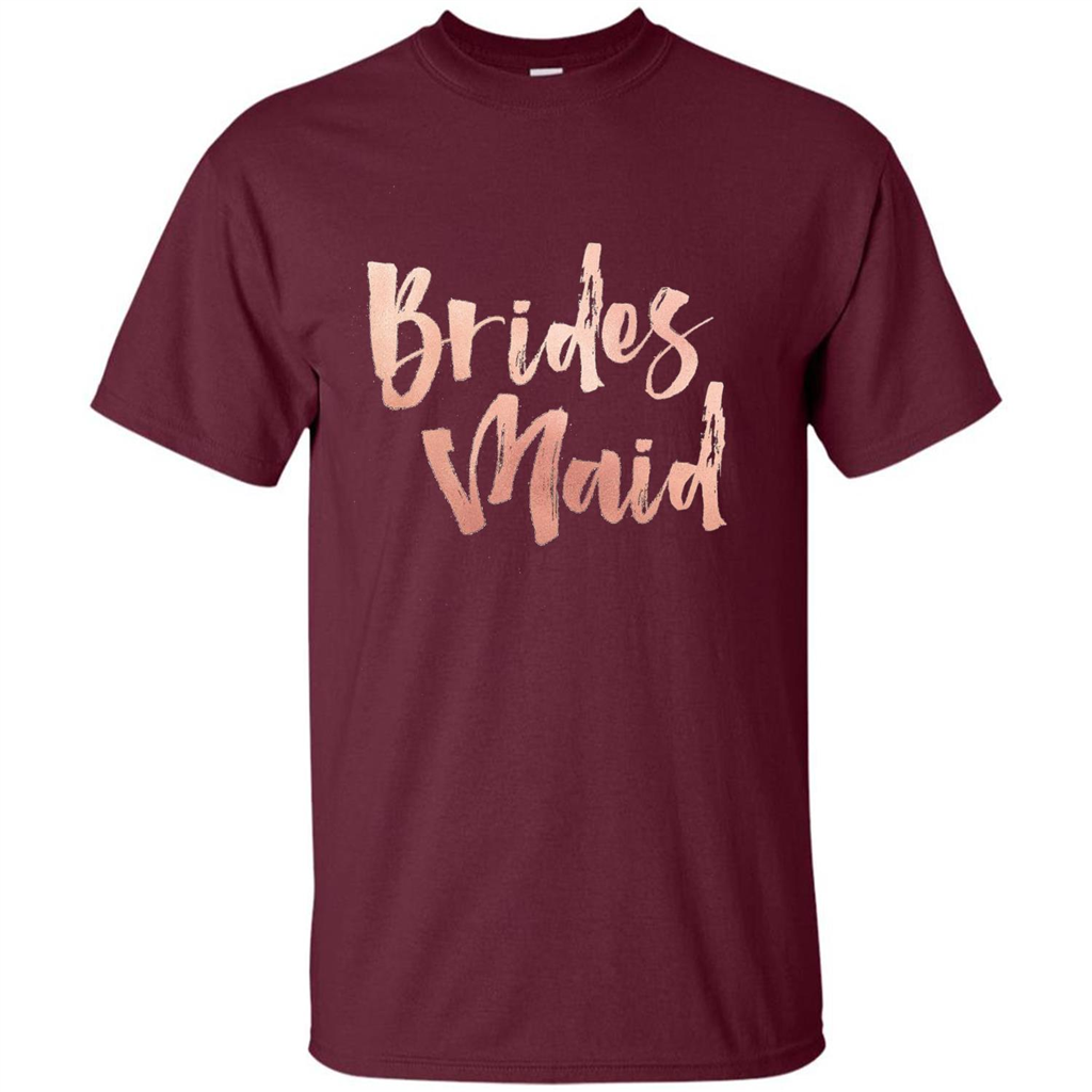 Bridesmaid T-shirt Maroon