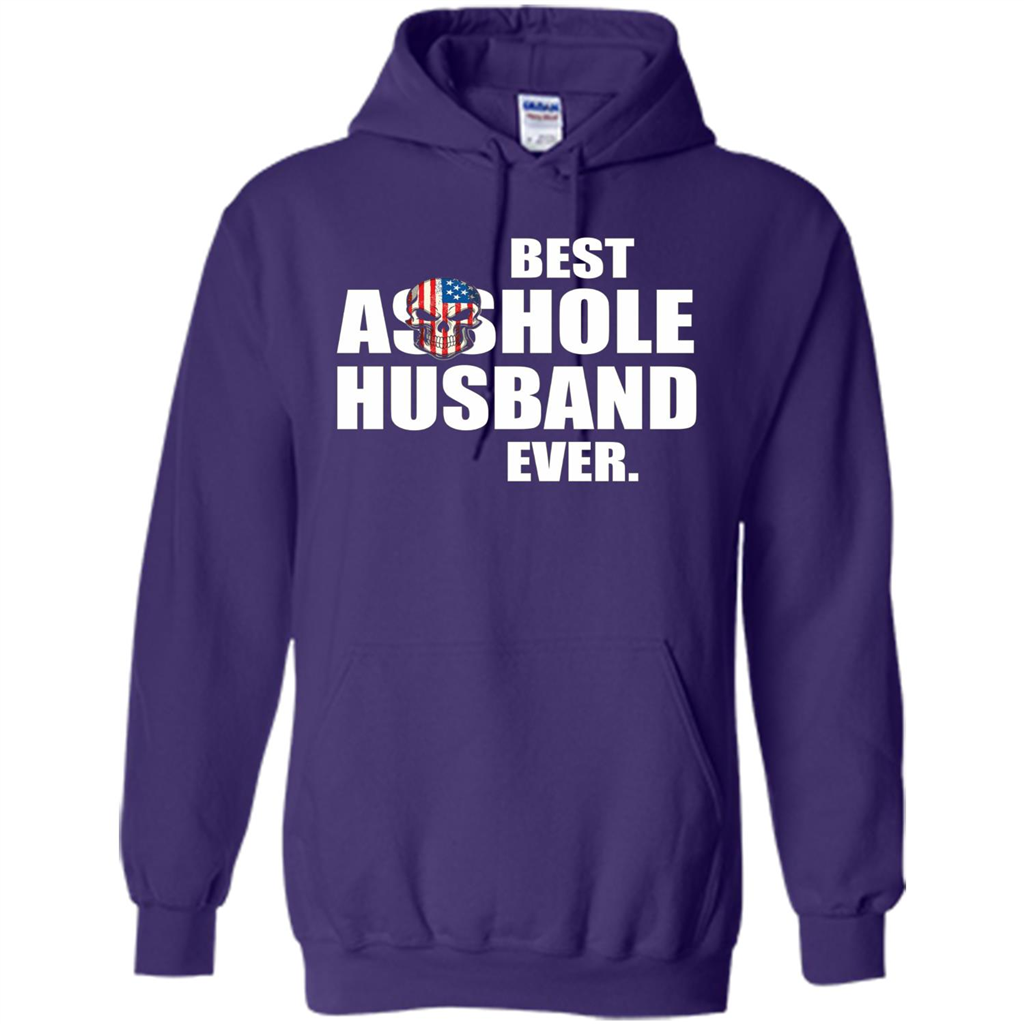 Best Asshole Husband Ever T-shirt Purple
