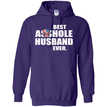 Best Asshole Husband Ever T-shirt Purple