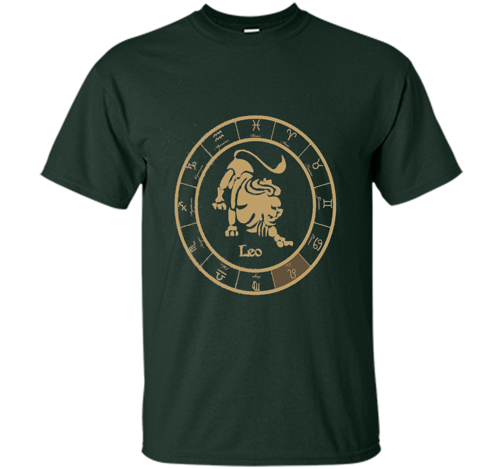 LeoT-Shirt shirt Forest Green