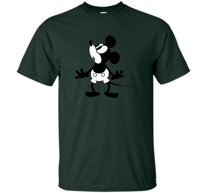 Disney Classic Mickey Mouse Graphic T-Shirt shirt Forest Green