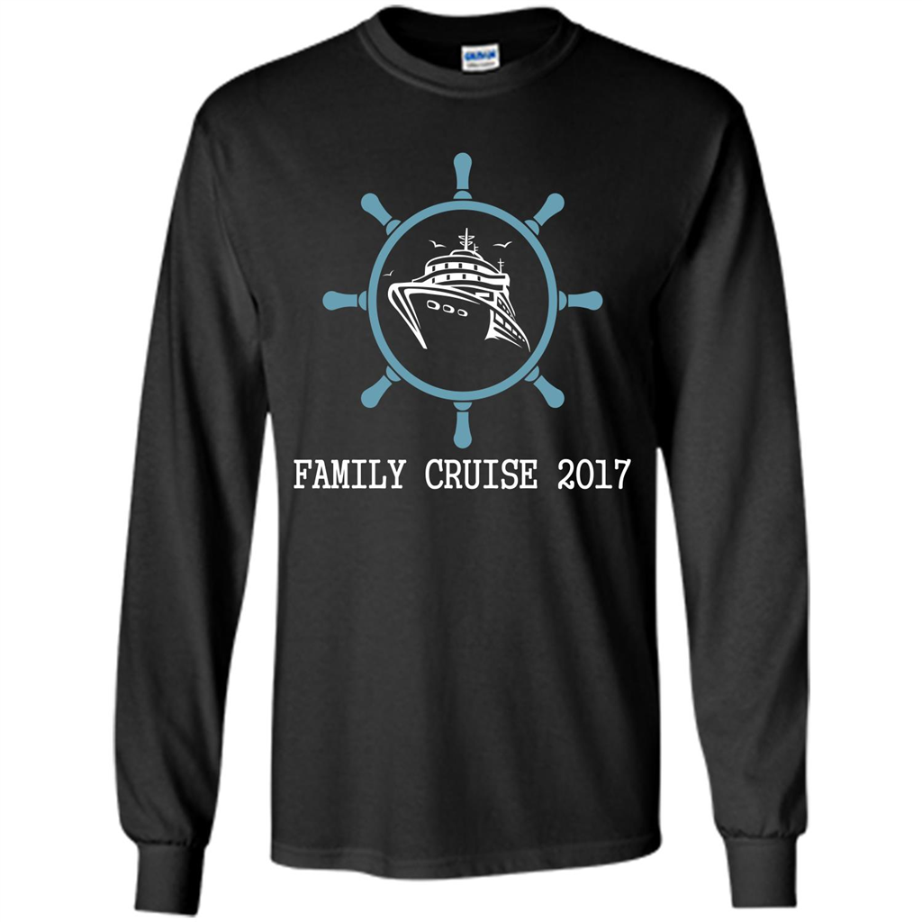 Family T-shirt Family Cruise 2017 Black
