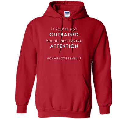 Charlottesville Outraged Shirt cool shirt Red