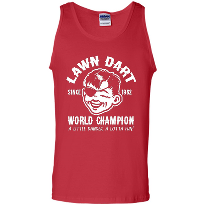 Lawn Dart Since 1962 World Champion Backyard Game T-shirt Red