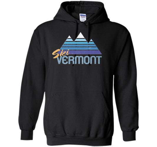 Ski Vermont T-shirt Royal
