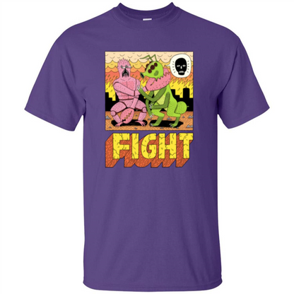 Fight T-shirt Purple