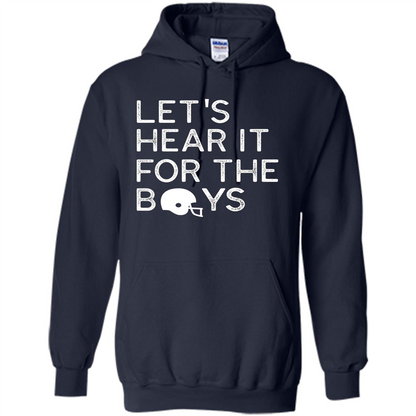 Football Lover T-Shirt Let'S Hear It For The Boys T-Shirt Navy
