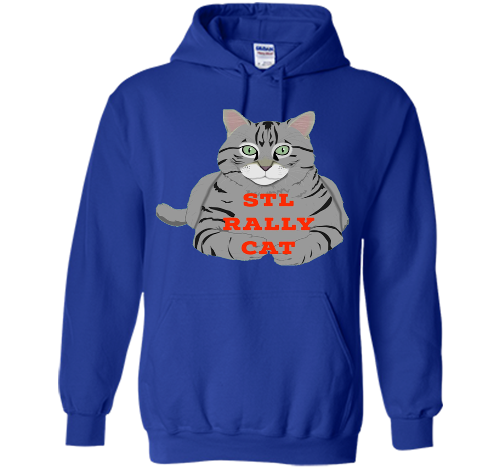 St. Louis Rally Cat T-Shirt t-shirt Royal