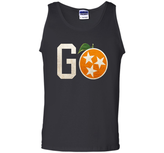 Tennessee Vintage Distressed Orange and White Flag Shirt t-shirt Black