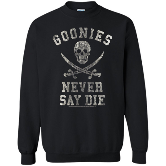 Goonies Never Say Die T-shirt Black