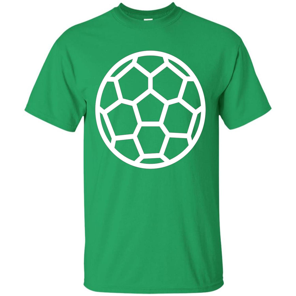 I Love American Soccer Ball Modern Sport T-shirt Irish Green