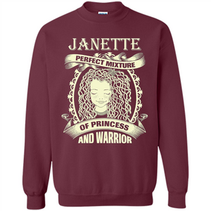 Janette Perfect Mixture Of Princess And Warrior T-shirt