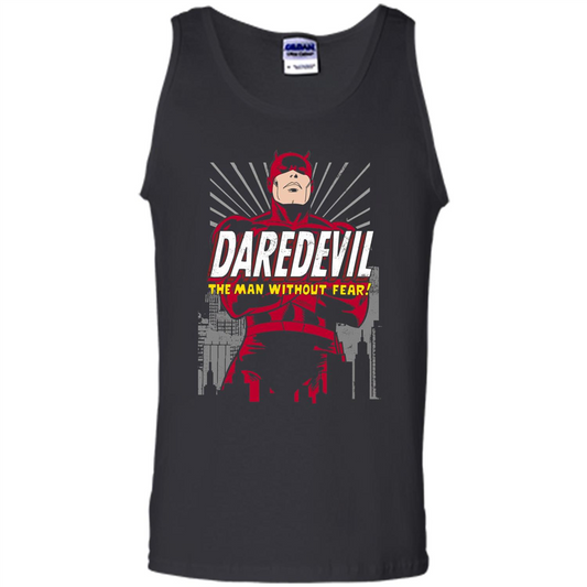 Movies T-shirt Marvel Daredevil The Man Without Fear Black