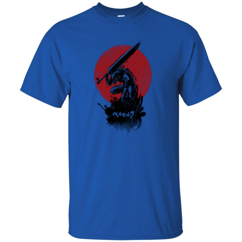 Red Sun Swordsman T-shirt Royal