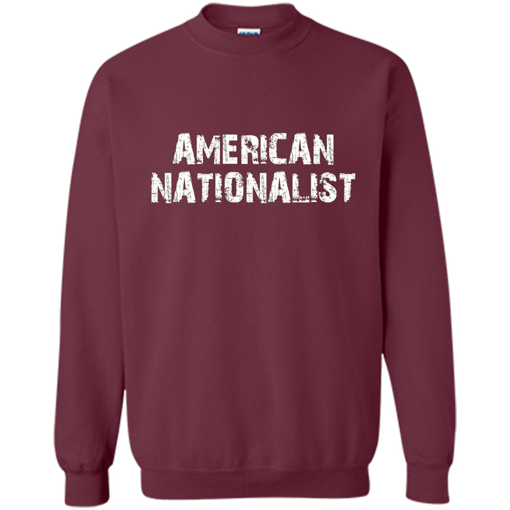 American Nationalist T-Shirt Maroon