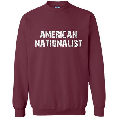 American Nationalist T-Shirt Maroon