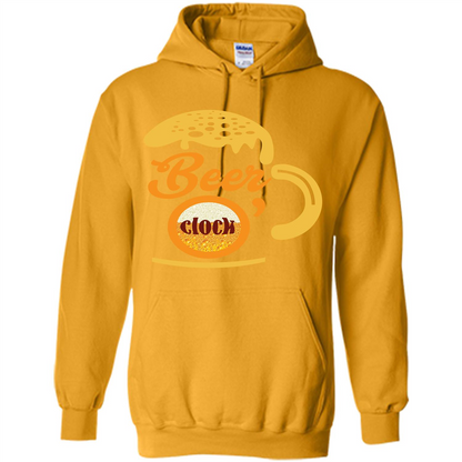 Beer T-shirt Beer O’clock Gold