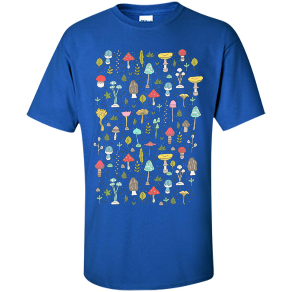 Mushrooms T-Shirt Royal