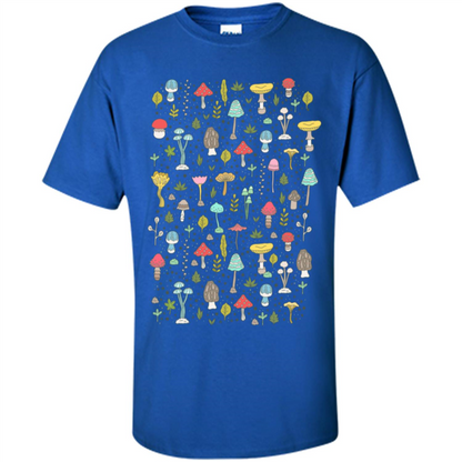 Mushrooms T-Shirt Royal