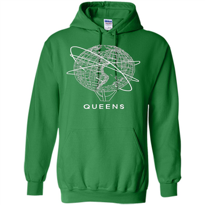 Queens New York Unisphere T-shirt Irish Green