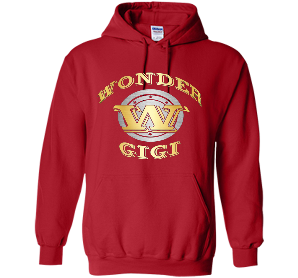 Wonder Gigi T Shirt Gift For Super Grandma On Special Day t-shirt Red